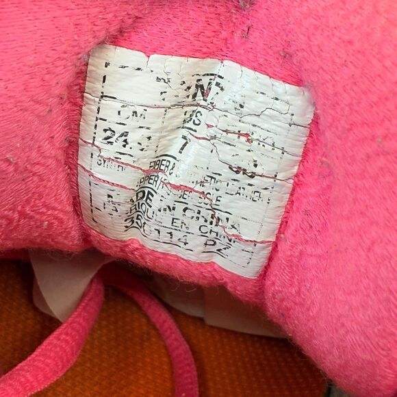 Asics Gel Kayano 20 20th Anniversary Orange Pink Gray Yellow Women’s Sz 7 - Picture 10 of 11